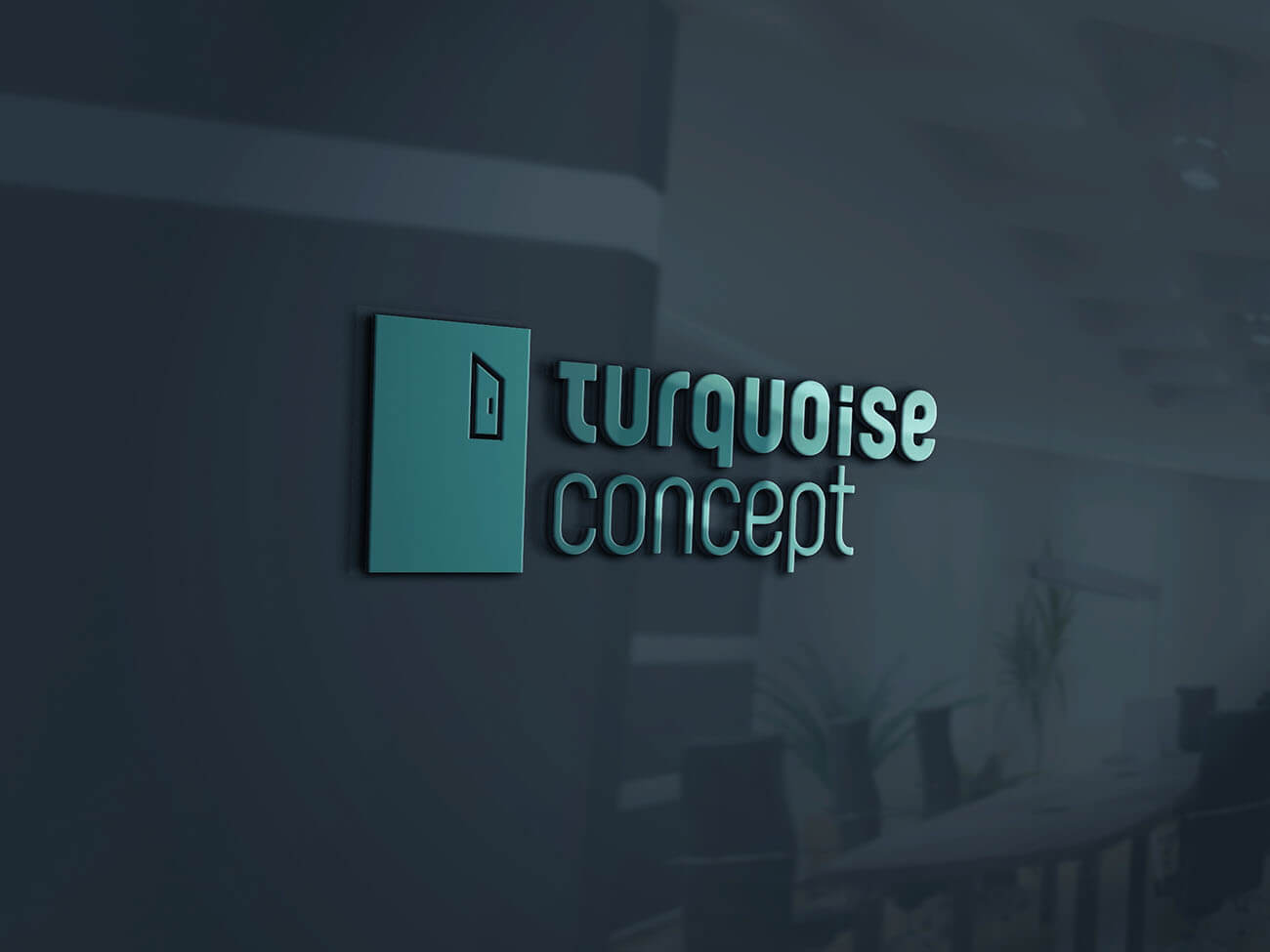 Turquoise Concept Logo and Corporate Identity